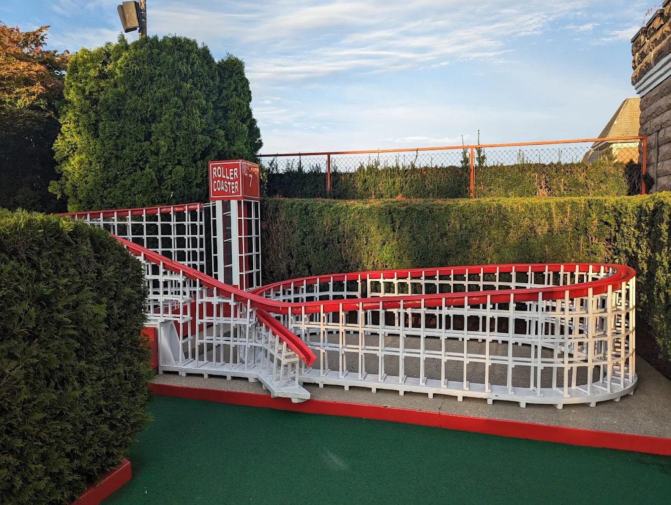 Wooden Roller Coaster